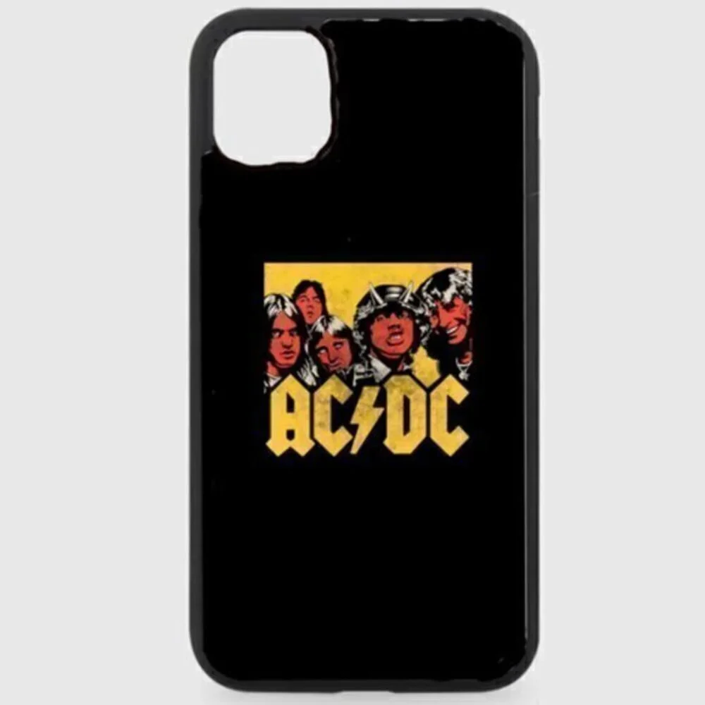 Black ACDC Phone Case